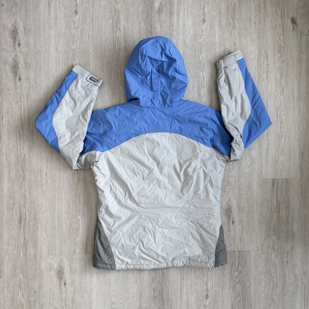 Columbia Jacket Omni-Tech XL5496 Hooded Insulated Women's Size L Spring/Fall EUC - Picture 7 of 7
